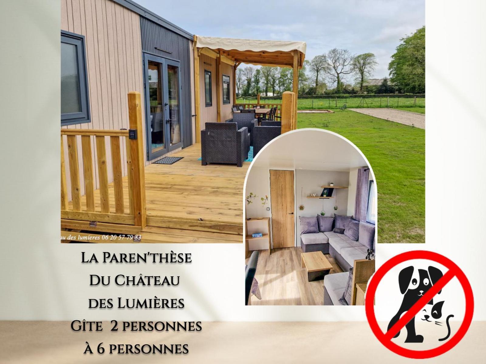 Château des Lumières Gîte et gîte insolite Saint-Blimont Esterno foto